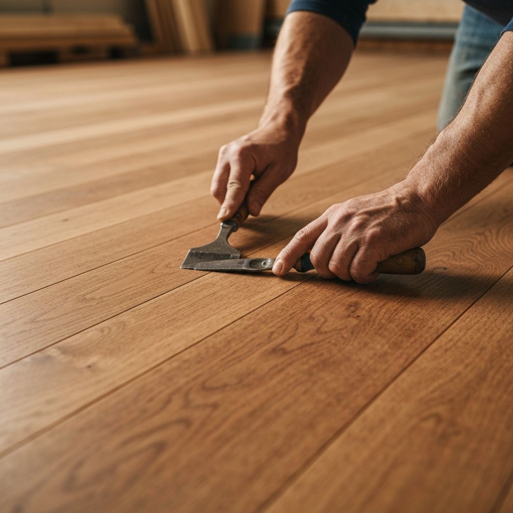 Expert wood floor craftsmanship